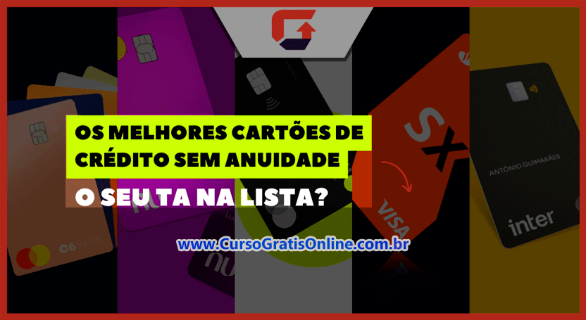 cartões sem anuidade